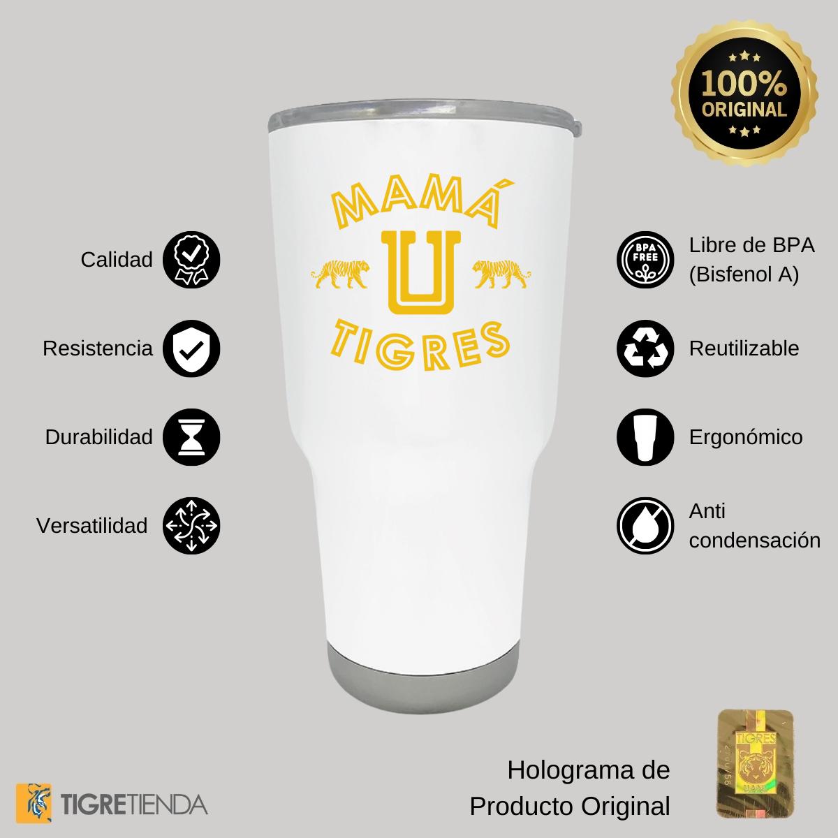 Termo 30 Oz Tigres UANL Mamá