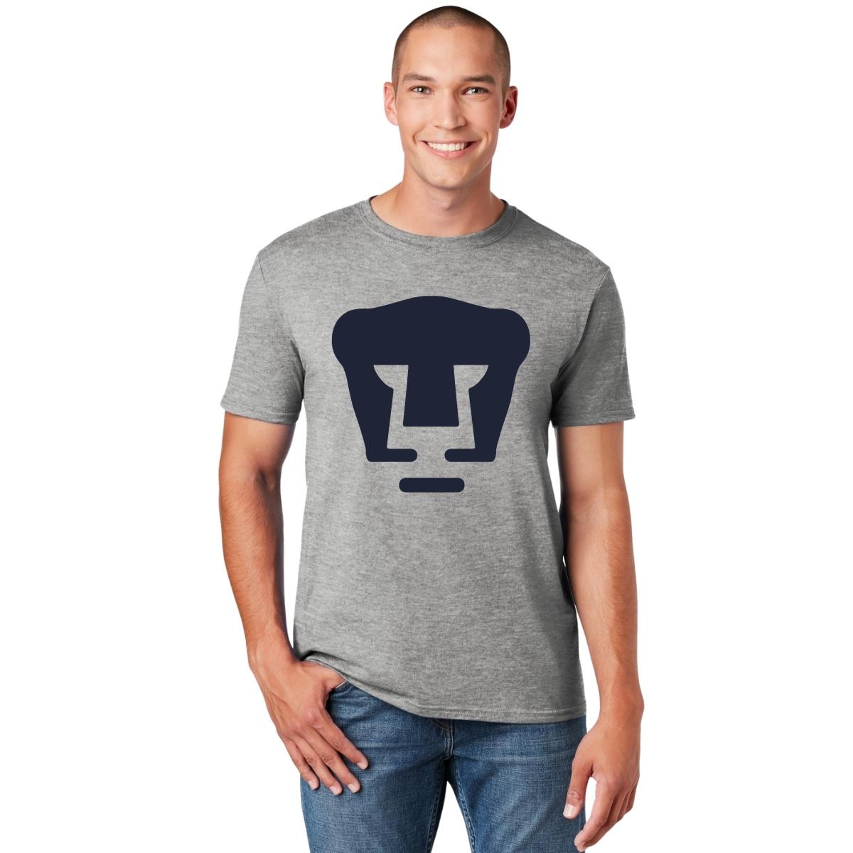 Playera Hombre Pumas Logo Azul