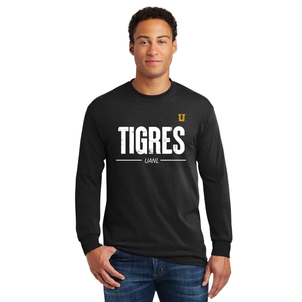 Playera Hombre Tigres UANL Manga Larga