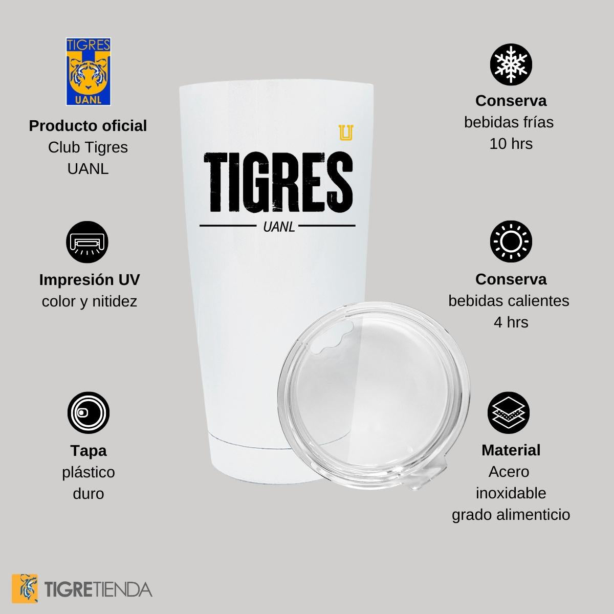 Termo 20 Oz Tigres UANL Tigres UANL