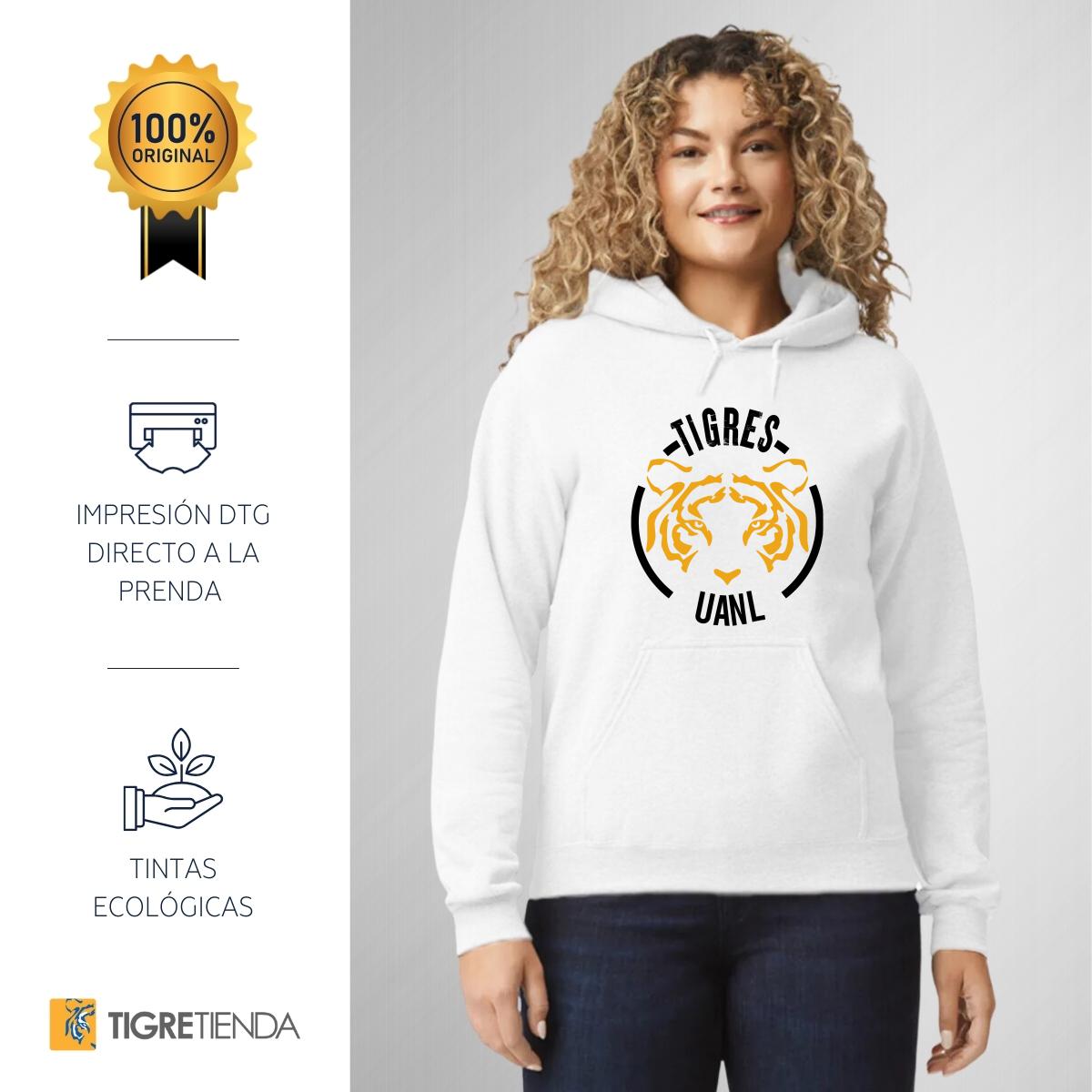 Sudadera Mujer Hoodie  Tigres UANL Fanático
