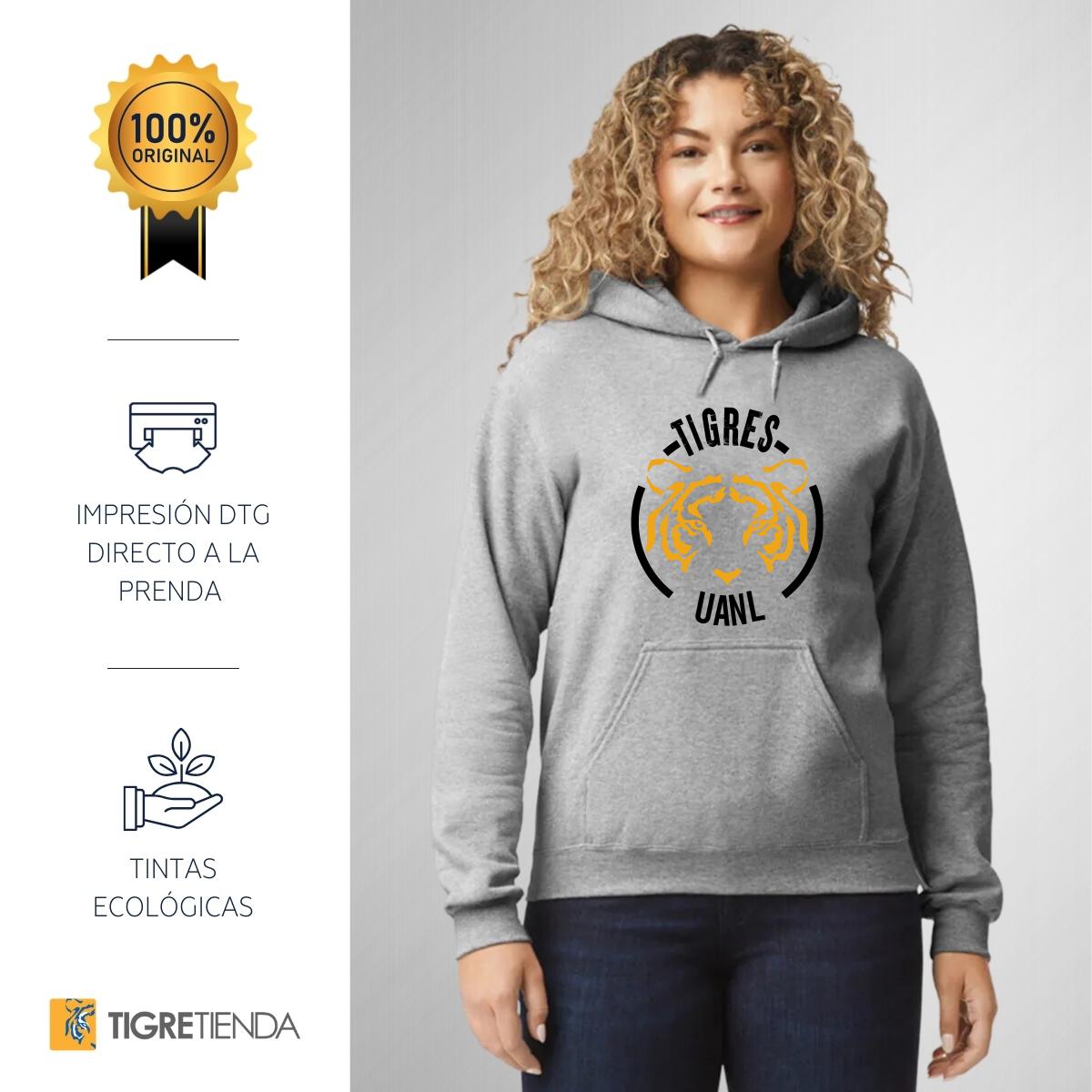 Sudadera Mujer Hoodie  Tigres UANL Fanático