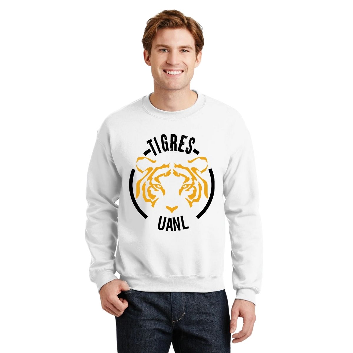 Playera Hombre Tigres Fanático UANL Manga Larga