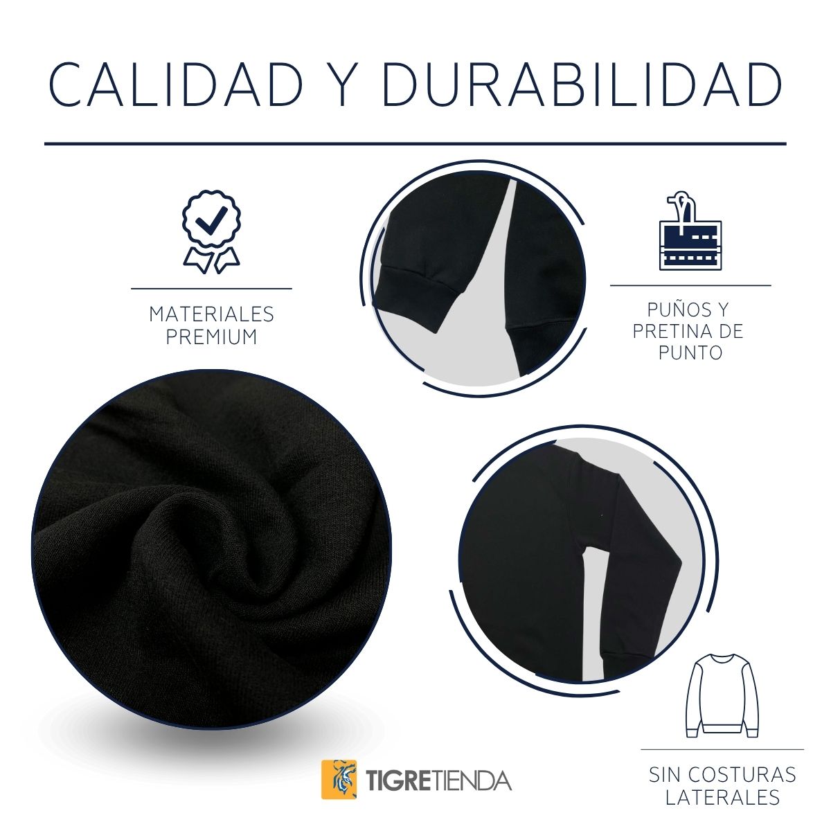 Sudadera Unisex Tigres Fanático UANL