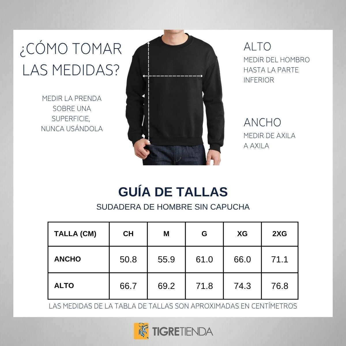 Sudadera Unisex Tigres Fanático UANL