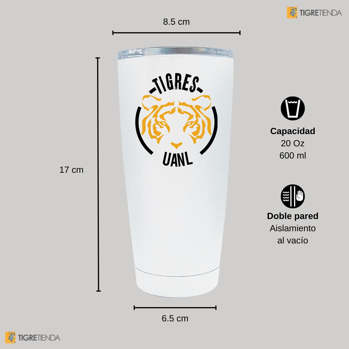 Termo 20 Oz Tigres UANL Fanático