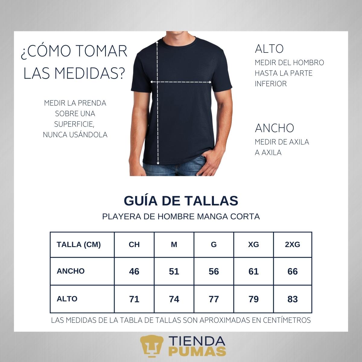 Playera Hombre Pumas La Constancia