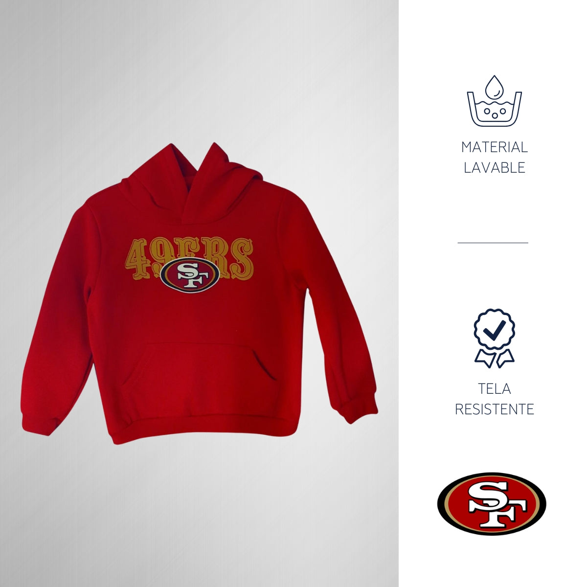 Sudadera San Francisco 49ers NFL Infantil 10477