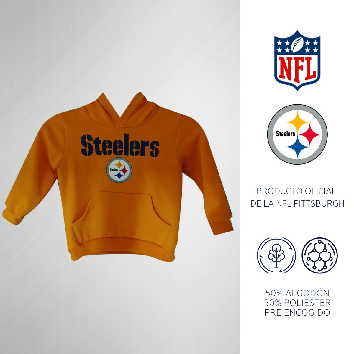 Sudadera Deportiva Pittsburgh Steelers NFL Infantil 10476