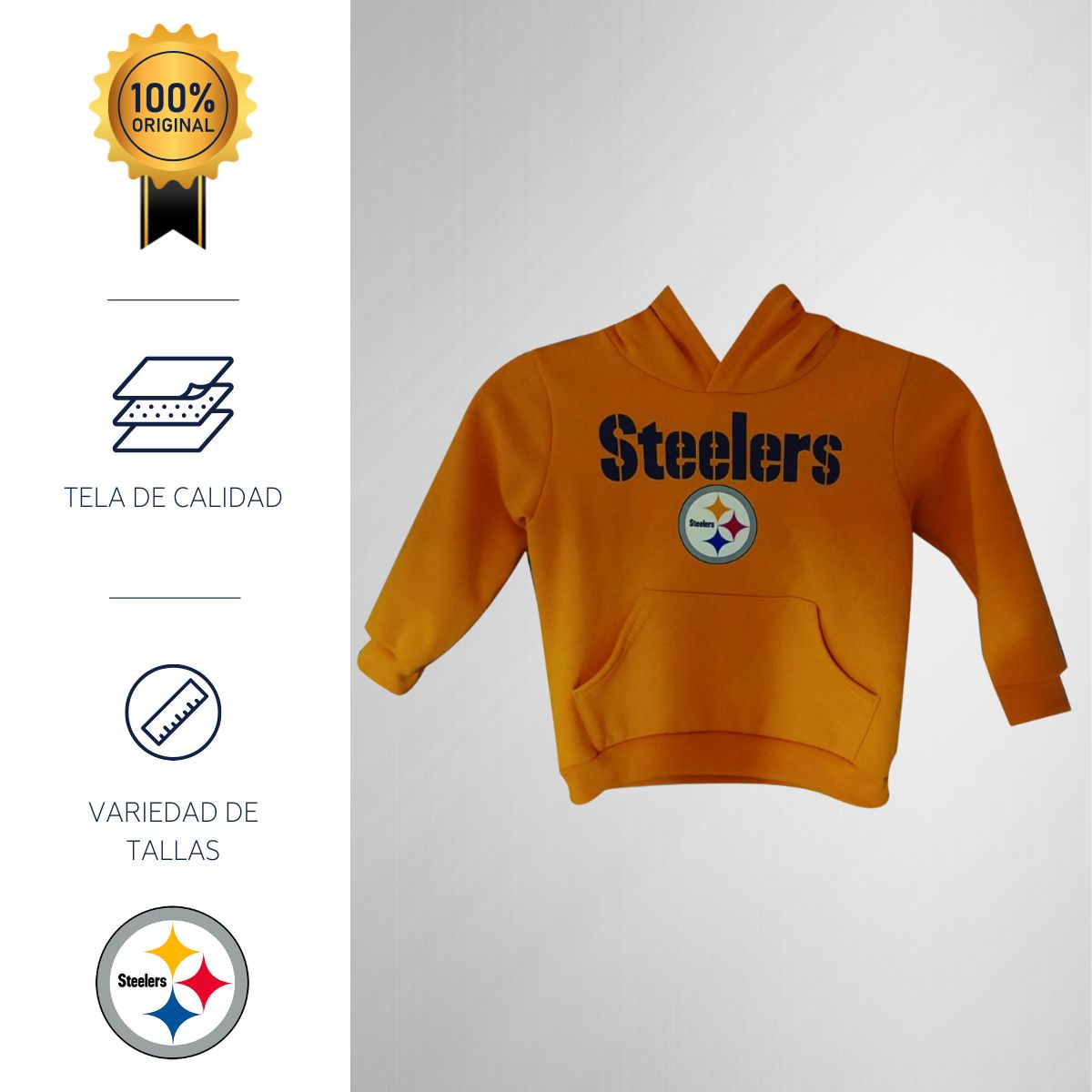 Sudadera Deportiva Pittsburgh Steelers NFL Infantil 10476