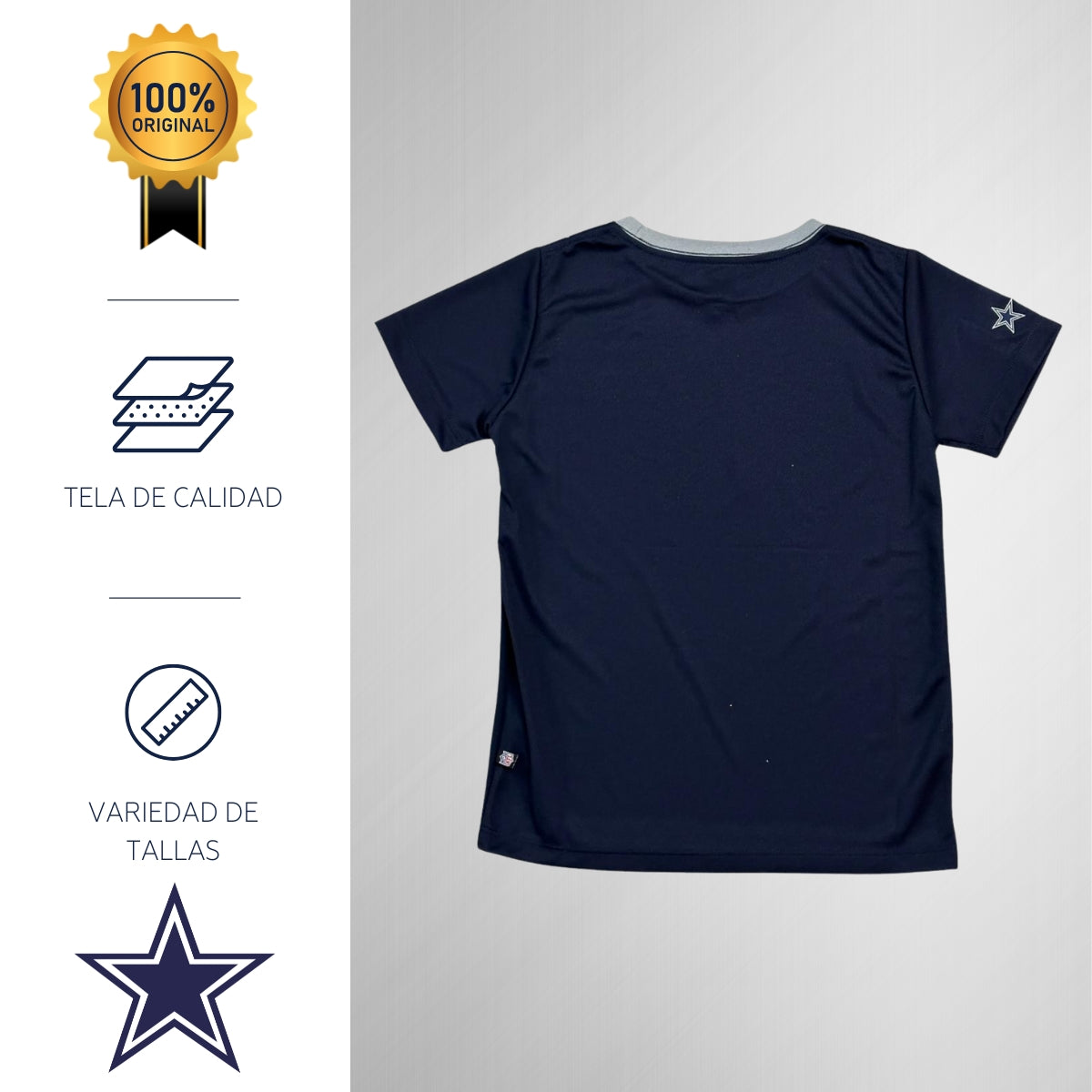 Playera Dallas Cowboys Infantil 6NIG639673