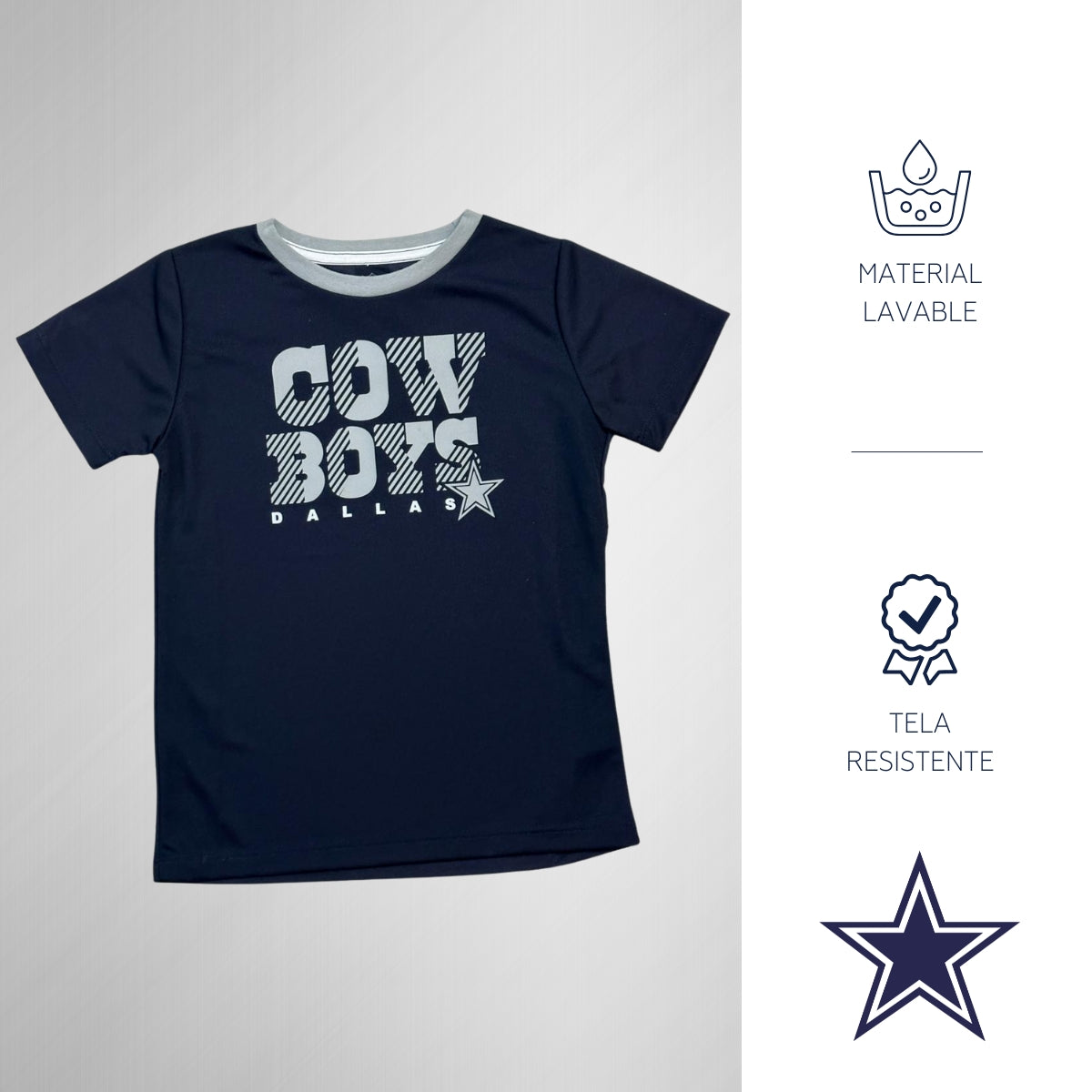 Playera Dallas Cowboys Infantil 6NIG639673