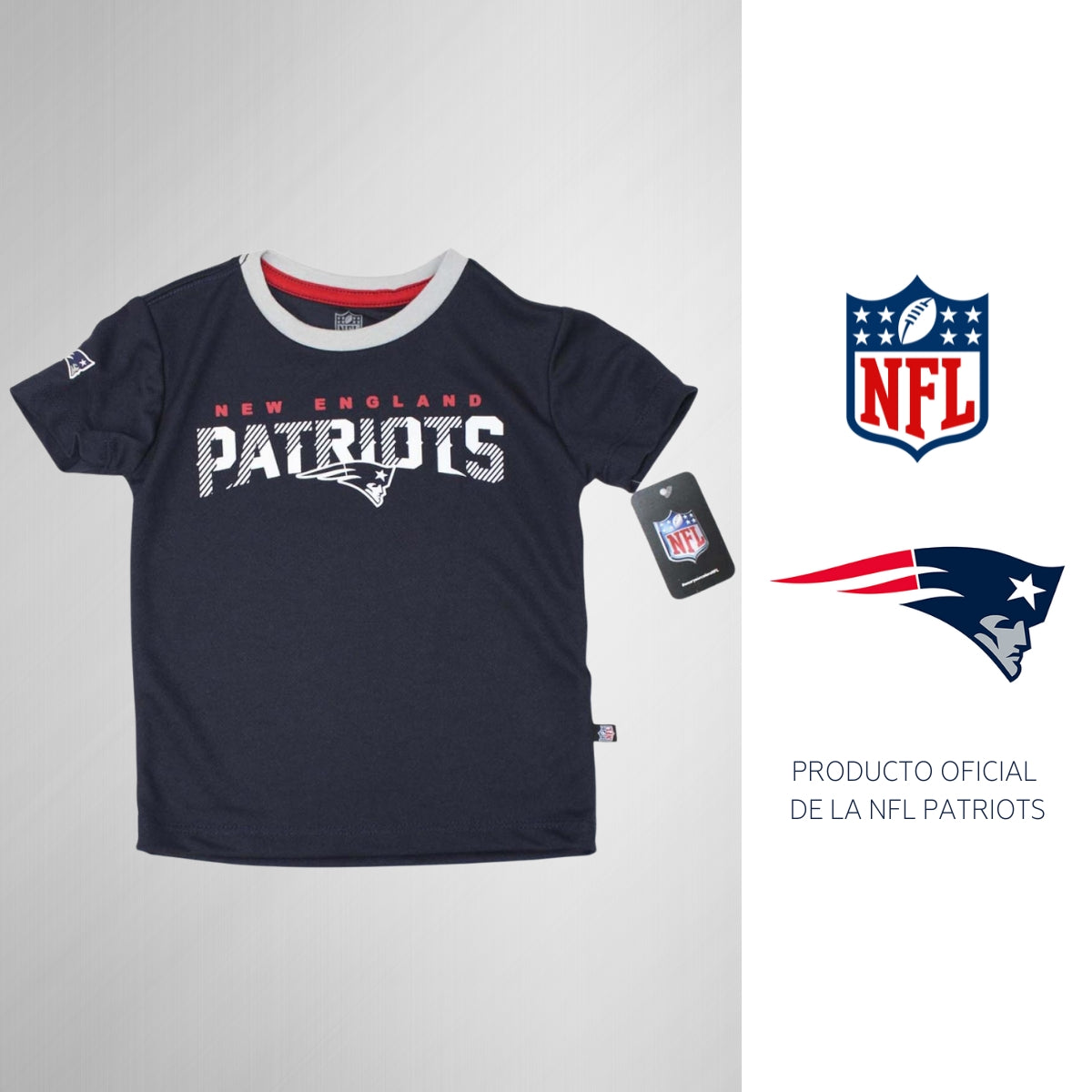 Playera NFL Infantil New England Patriots 6NIG639610