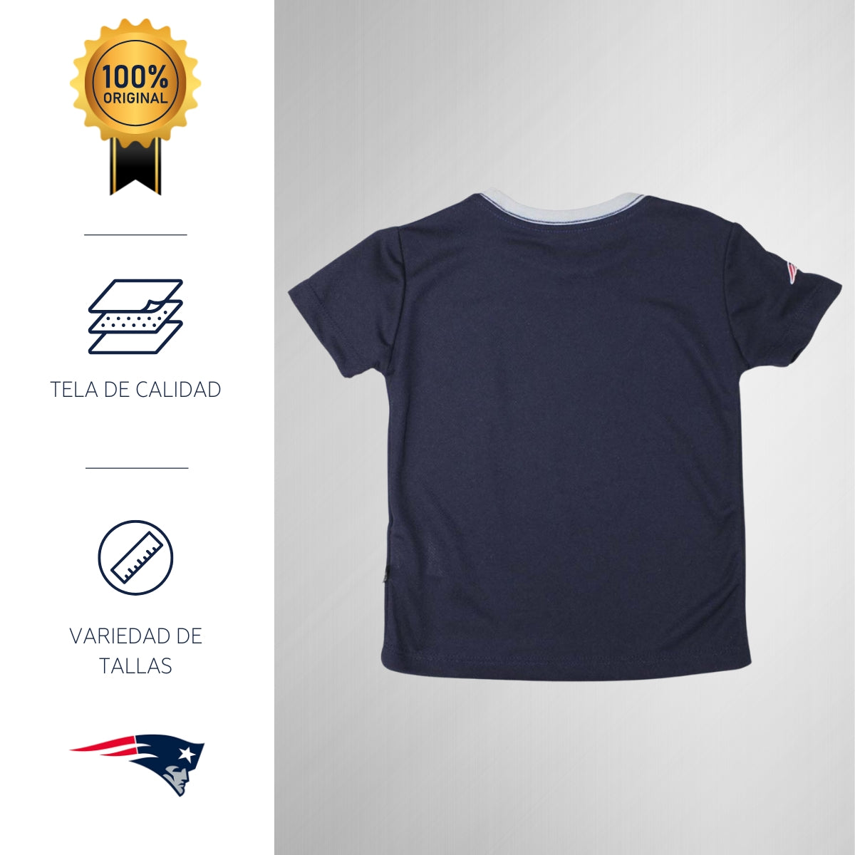 Playera NFL Infantil New England Patriots 6NIG639610
