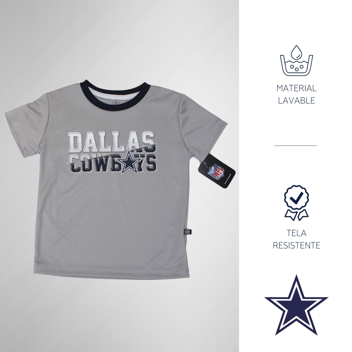 Playera NFL Infantil Dallas Cowboys 6NIG639702