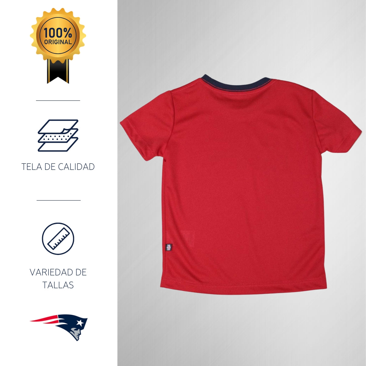 Playera NFL Infantil New England Patriots 6NIG639715