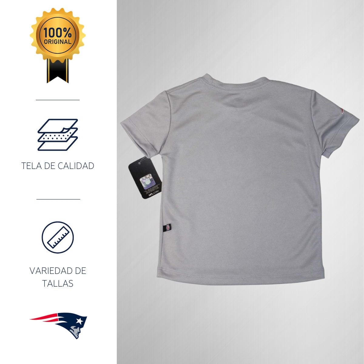 Playera NFL Infantil New England Patriots 6NIG639802
