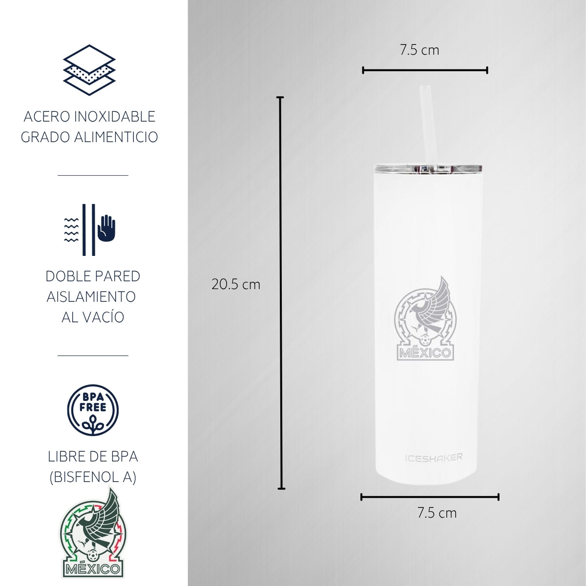 Termo Vaso Térmico 20 Oz Selección Mexicana Skinny 800873