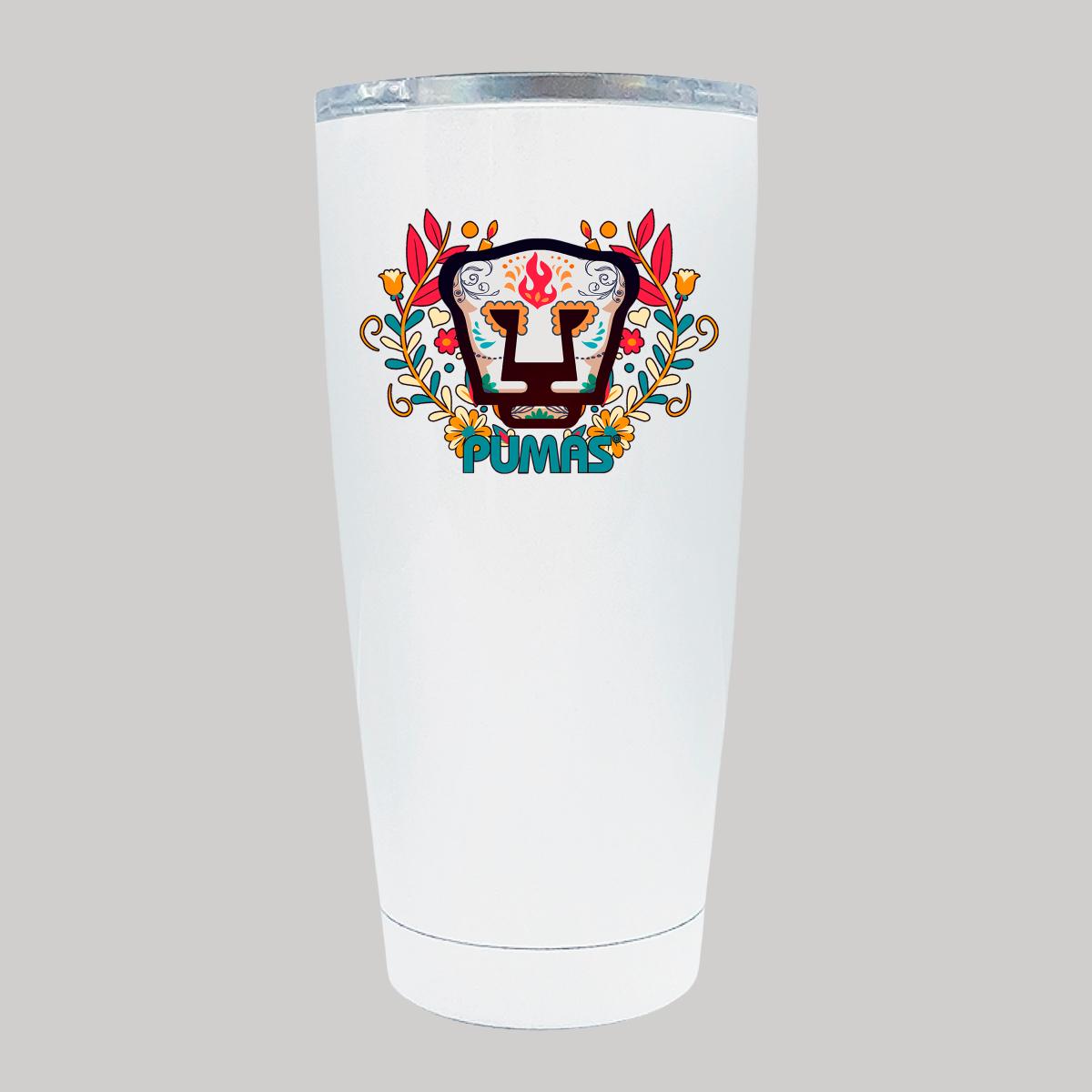 Termo 20 Oz Pumas UNAM Día de Muertos