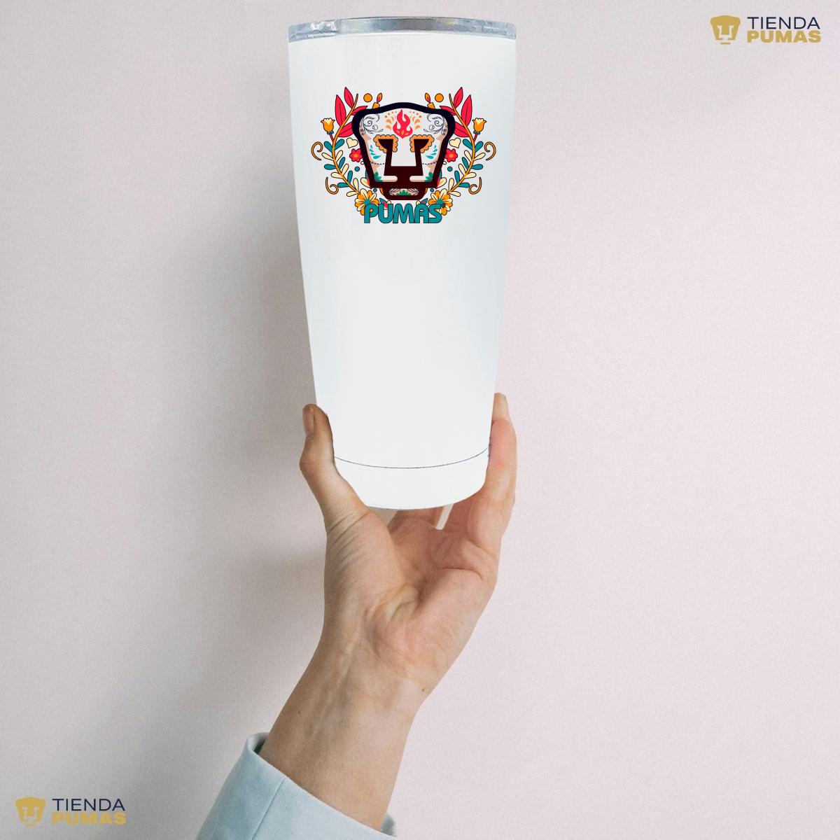 Termo 20 Oz Pumas UNAM Día de Muertos