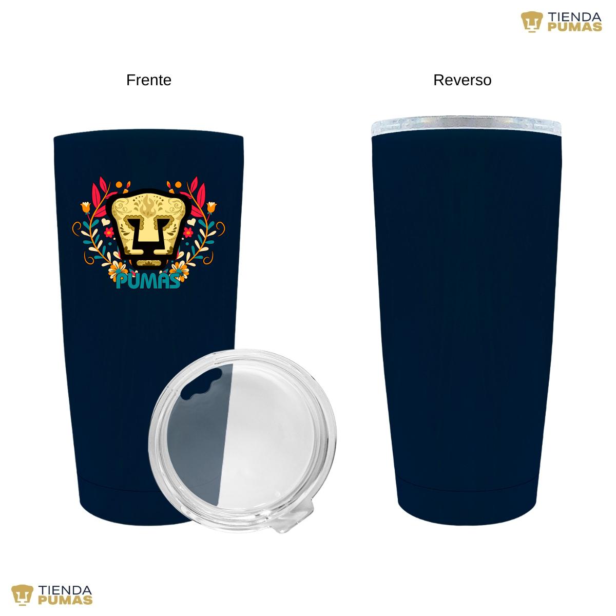 Termo 20 Oz Pumas UNAM Día de Muertos