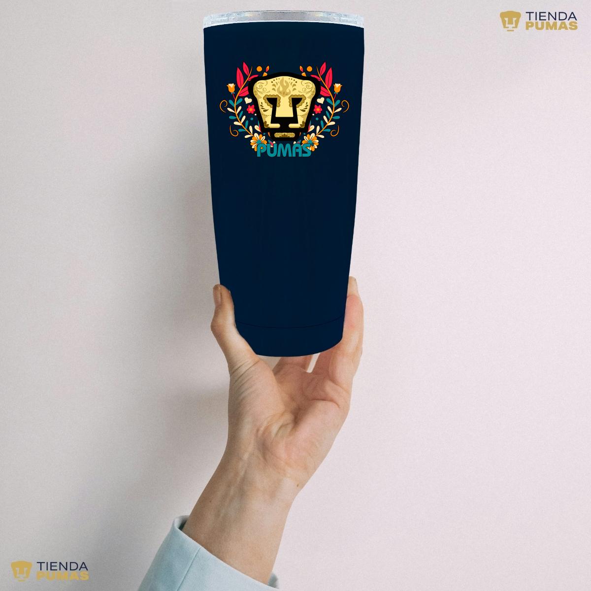 Termo 20 Oz Pumas UNAM Día de Muertos