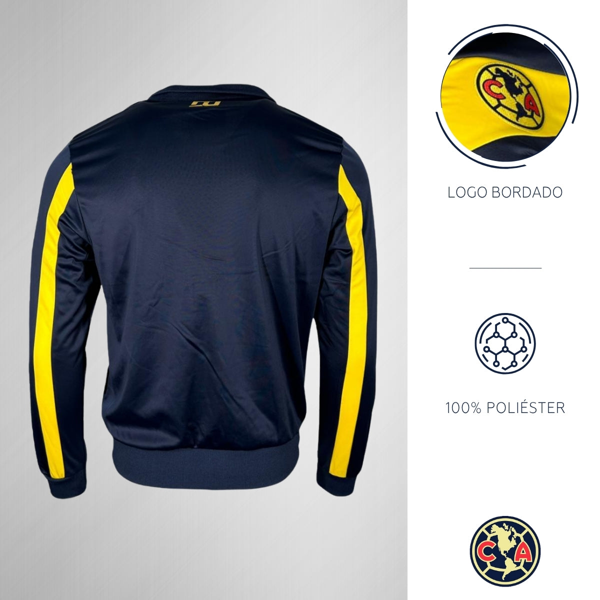 Chamarra América Hombre Logo Club América DGTJ228M