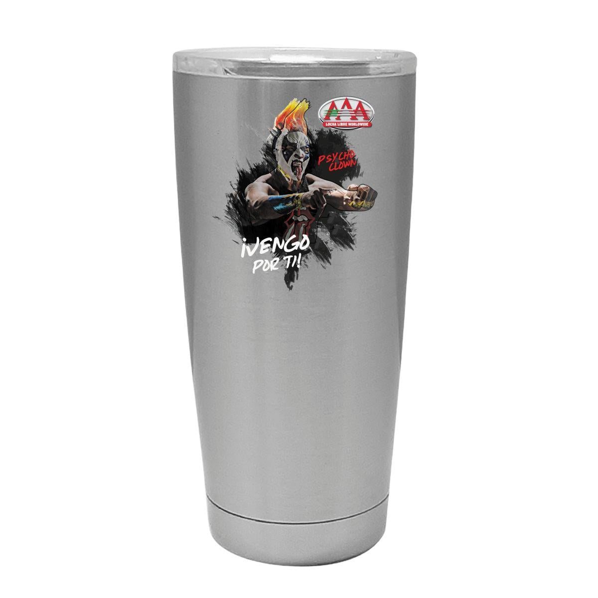 Termo 20 Oz Lucha Libre AAA Psycho Clown Vengo