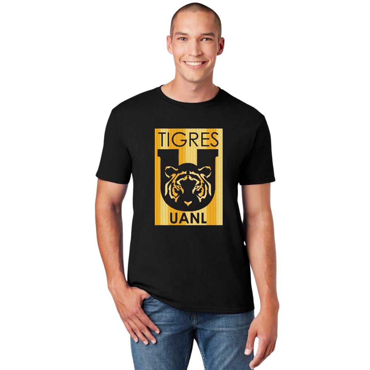 Playera Hombre Tigres UANL Escudo