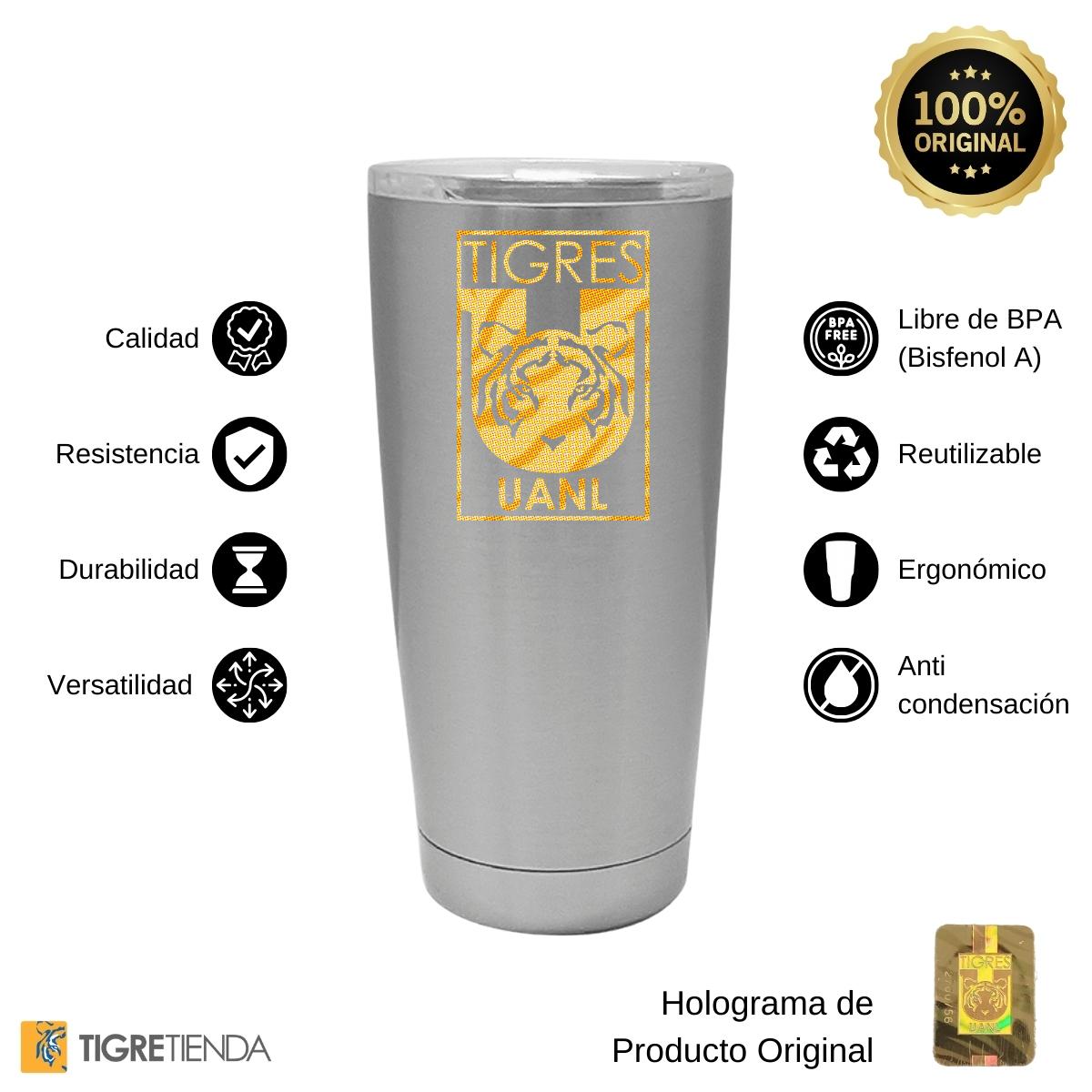 Termo 20 Oz Tigres UANL Escudo