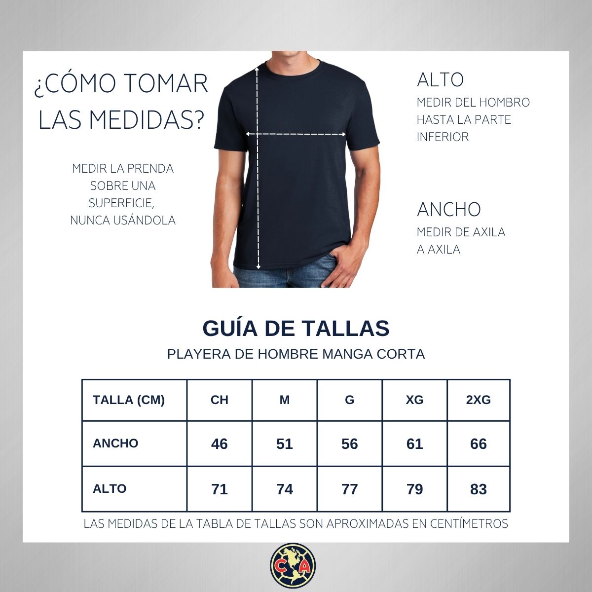 Playera América Hombre Día de Muertos OD76933