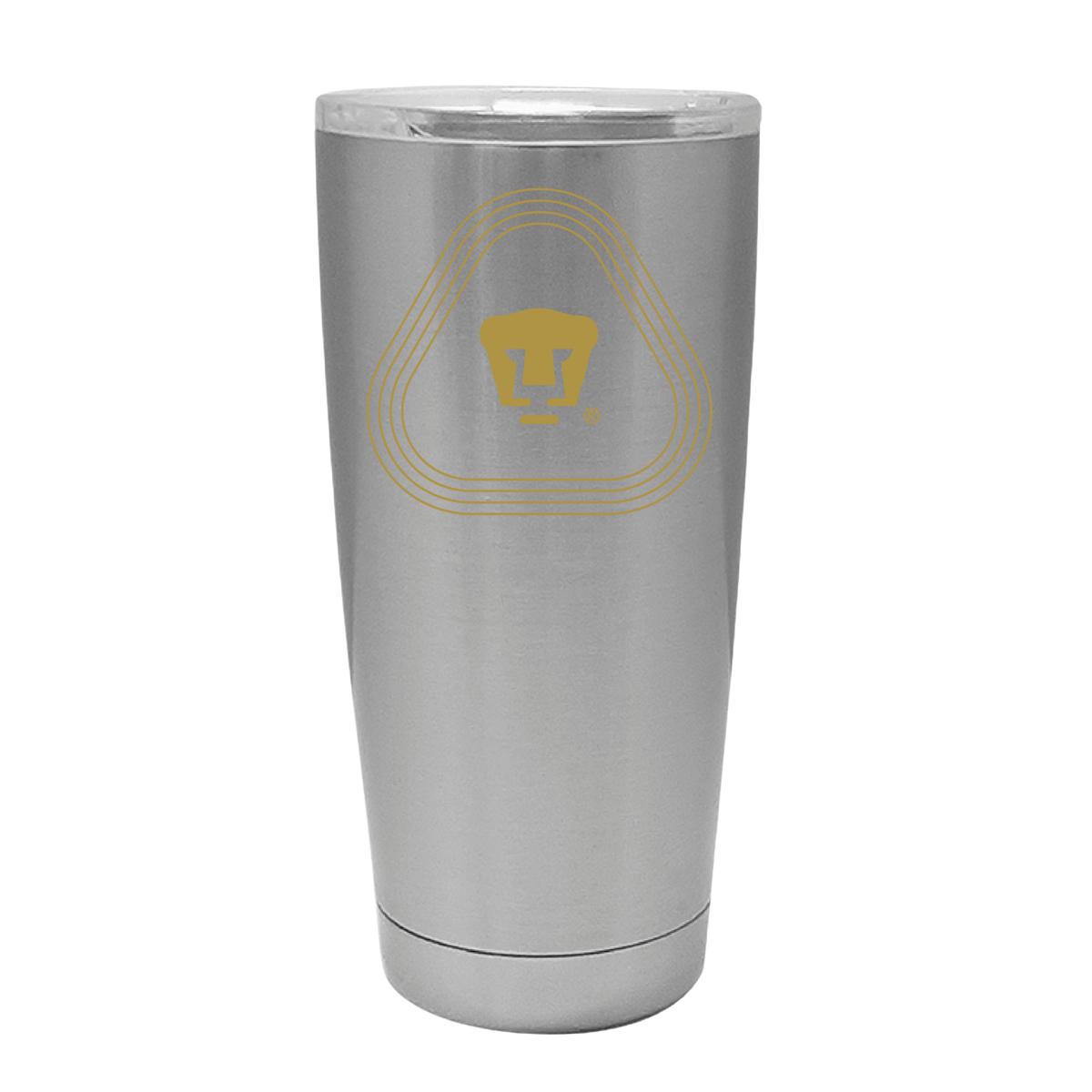 Termo 20 Oz Pumas UNAM Logo Líneas