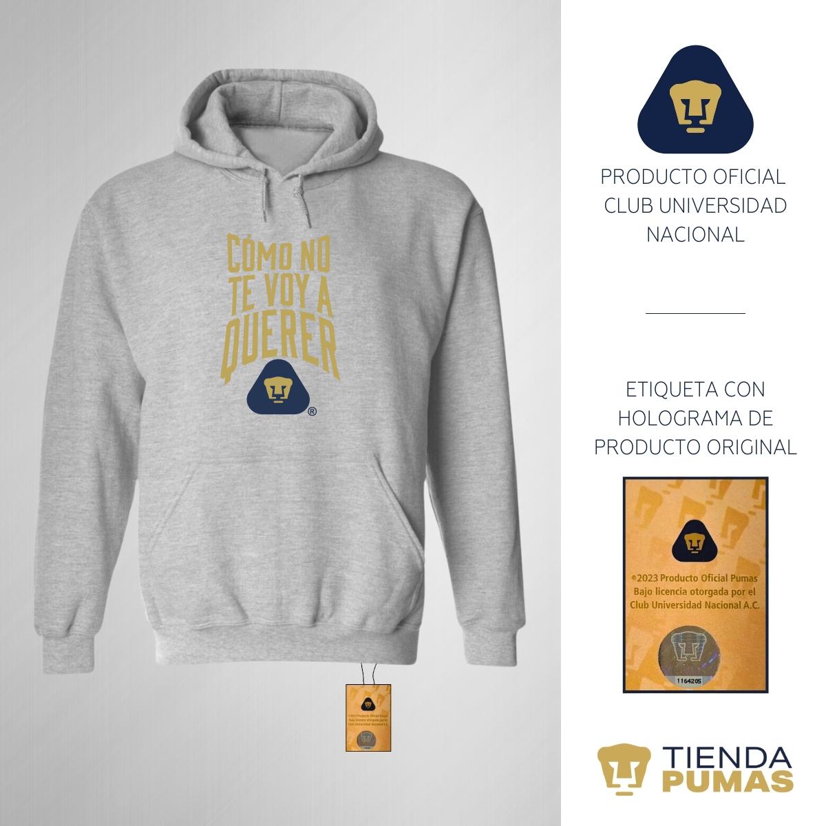 Sudadera para Hombre Hoodie Pumas UNAM Cómo no te voy