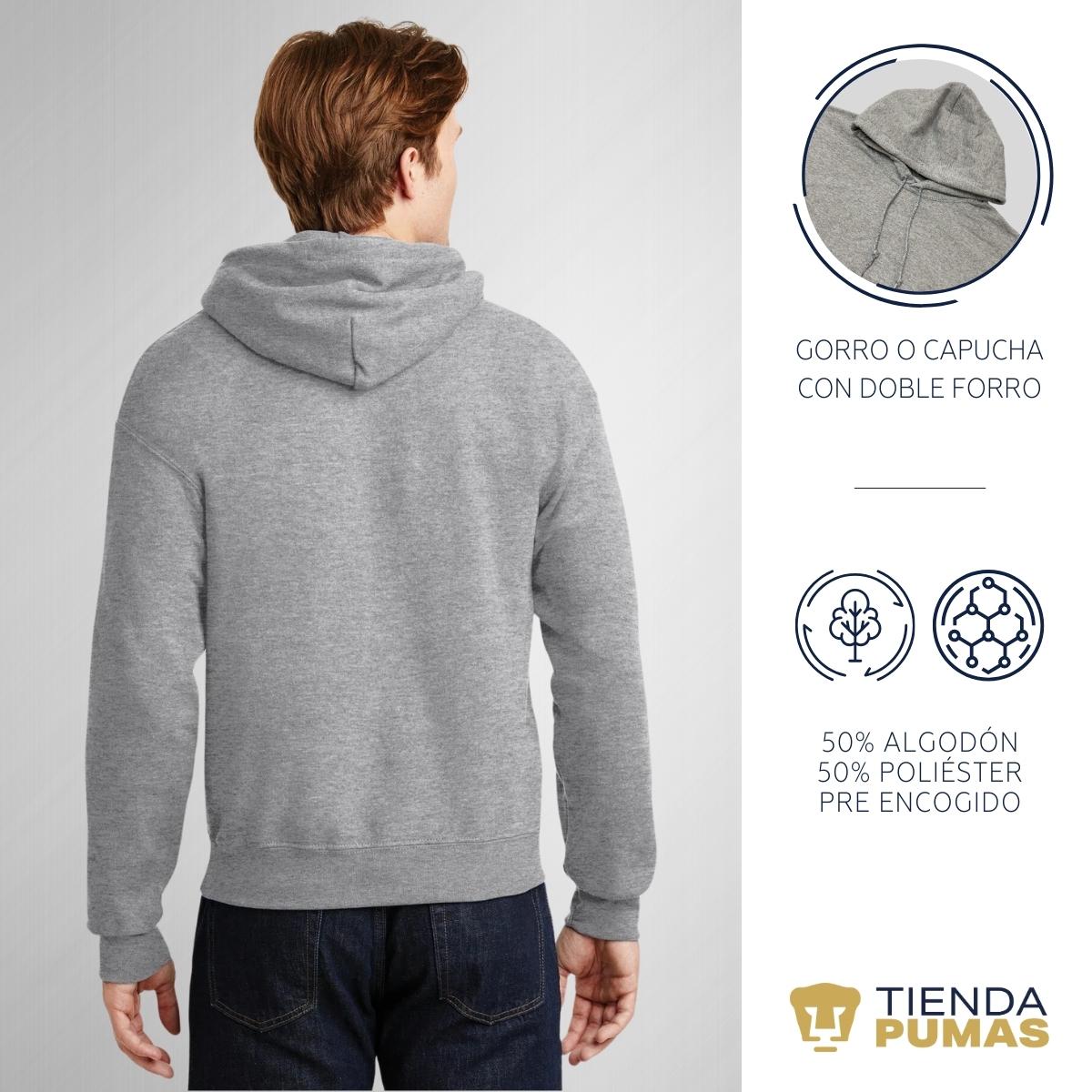 Sudadera para Hombre Hoodie Pumas UNAM Cómo no te voy