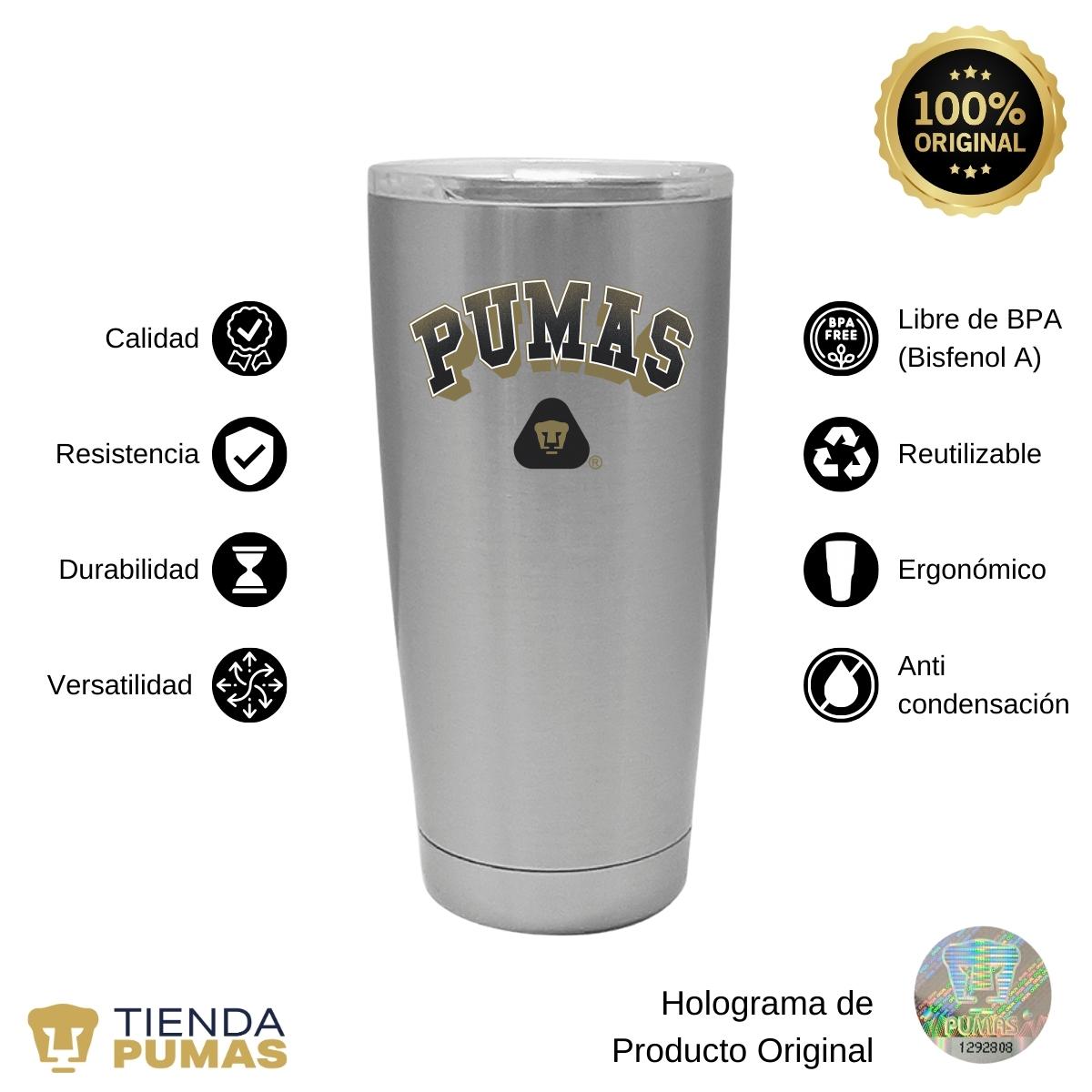 Termo 20 Oz Pumas UNAM Pumas 3D