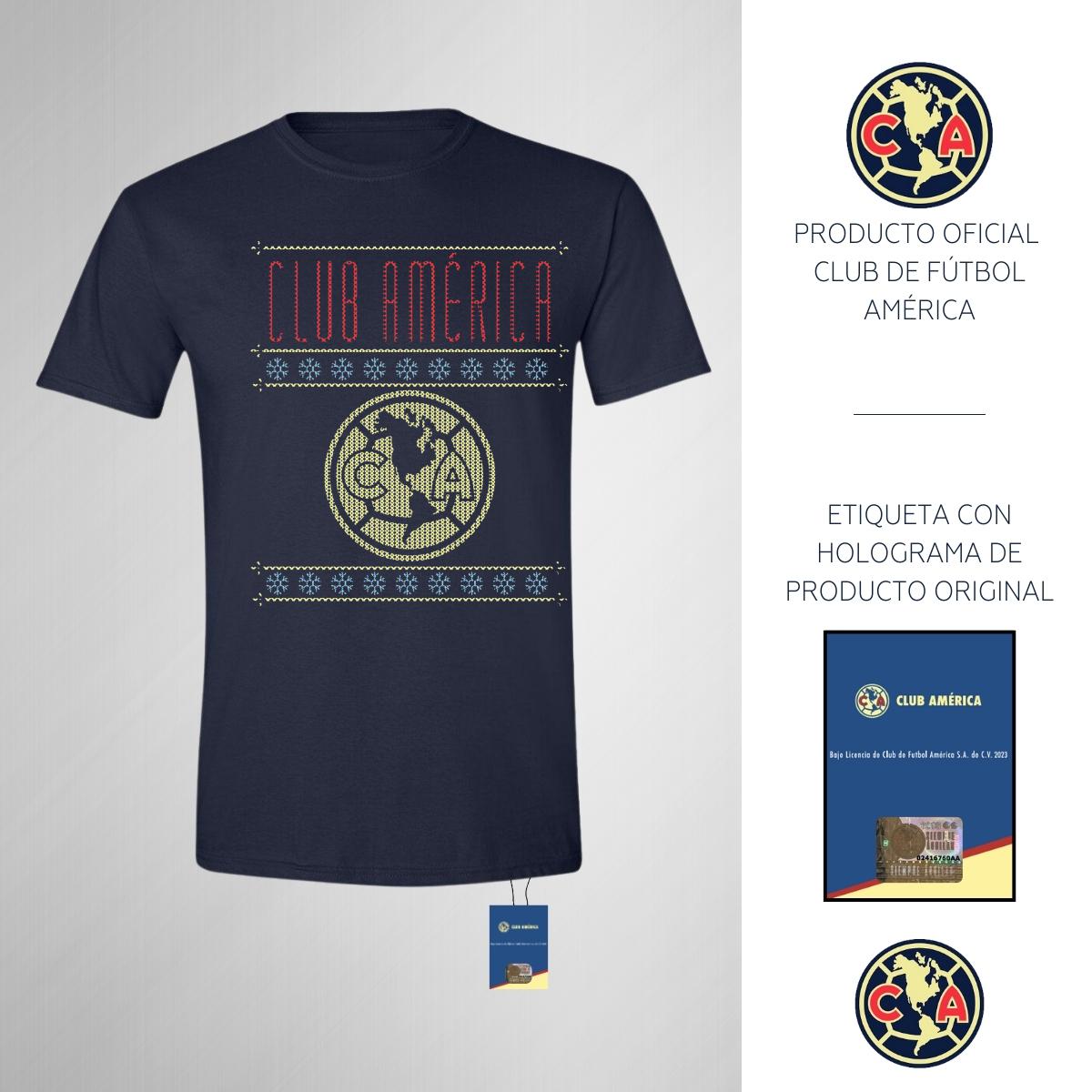 Playera Club América Águilas Hombre Navidad OD77121