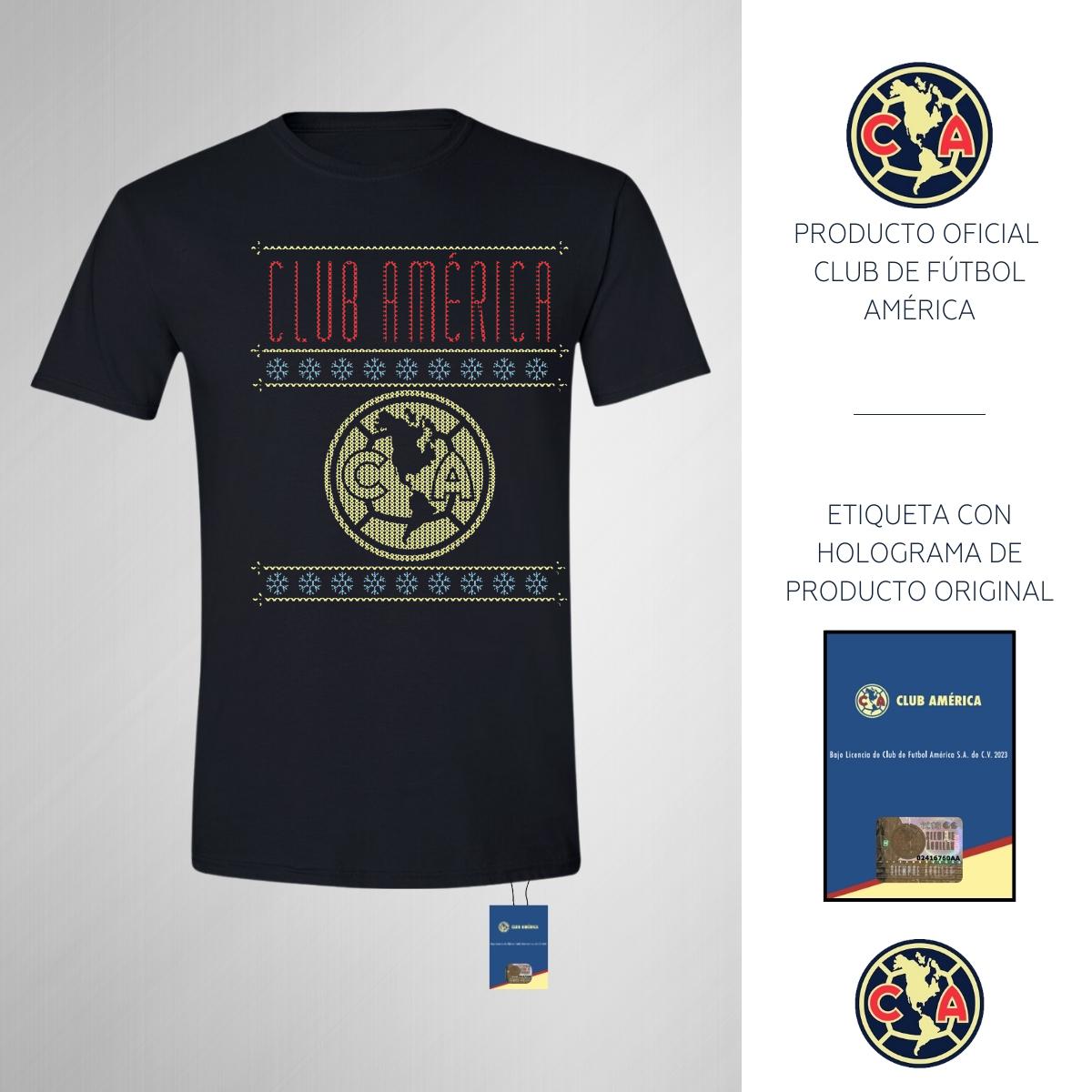 Playera Club América Águilas Hombre Navidad OD77121