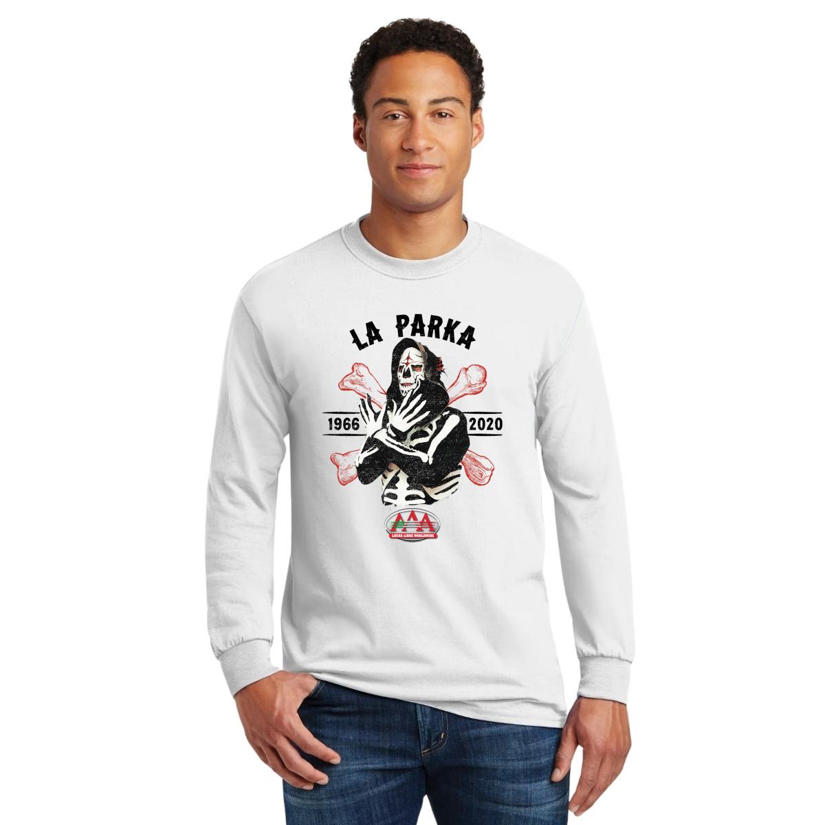 Playera Manga Larga Lucha Libre AAA Hombre La Parka OD77127