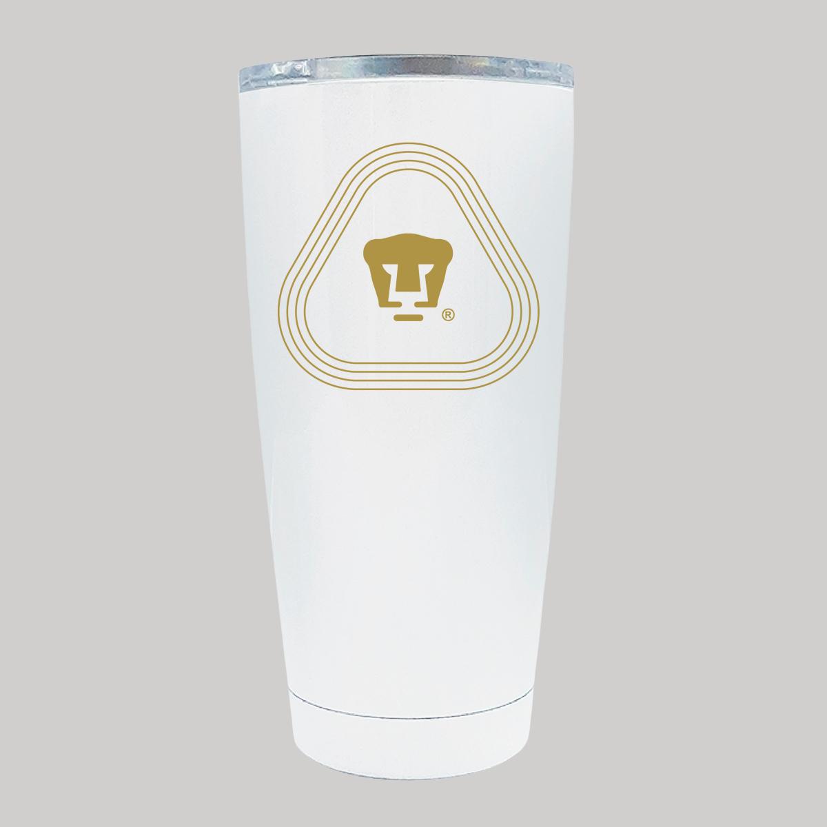 Termo 20 Oz Pumas UNAM Logo Líneas