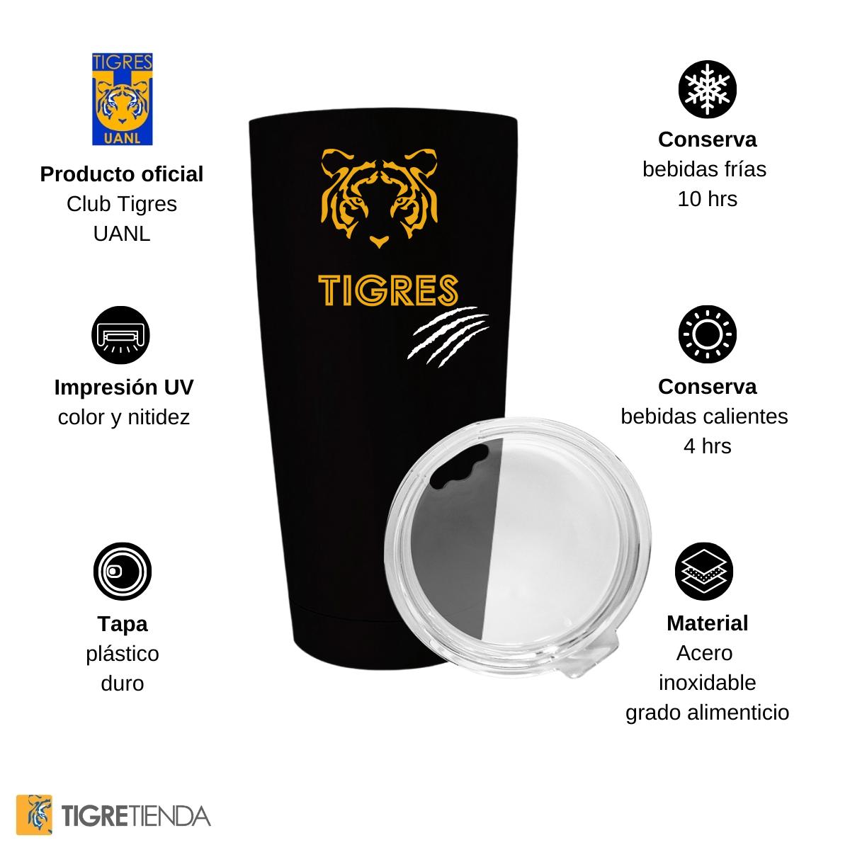 Termo 20 Oz Tigres UANL Rayas