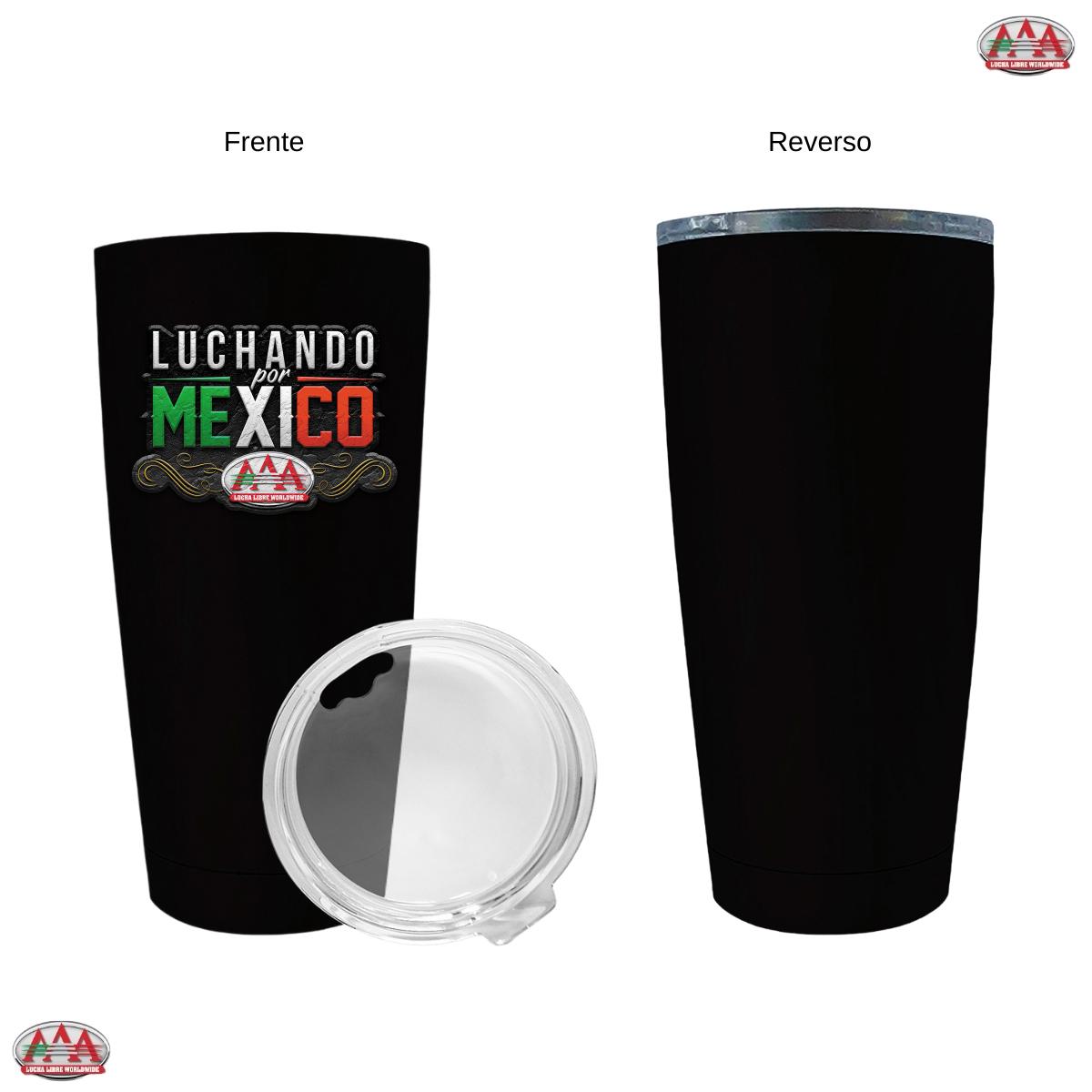 Termo 20 Oz Lucha Libre AAA Luchando por México