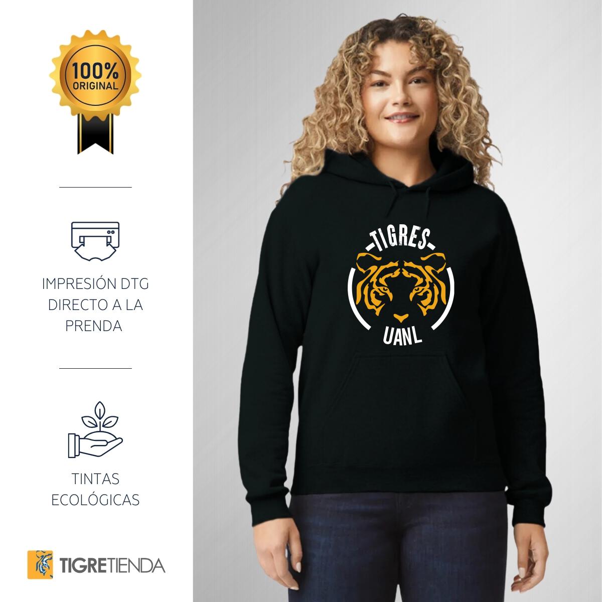 Sudadera Mujer Hoodie  Tigres UANL Fanático
