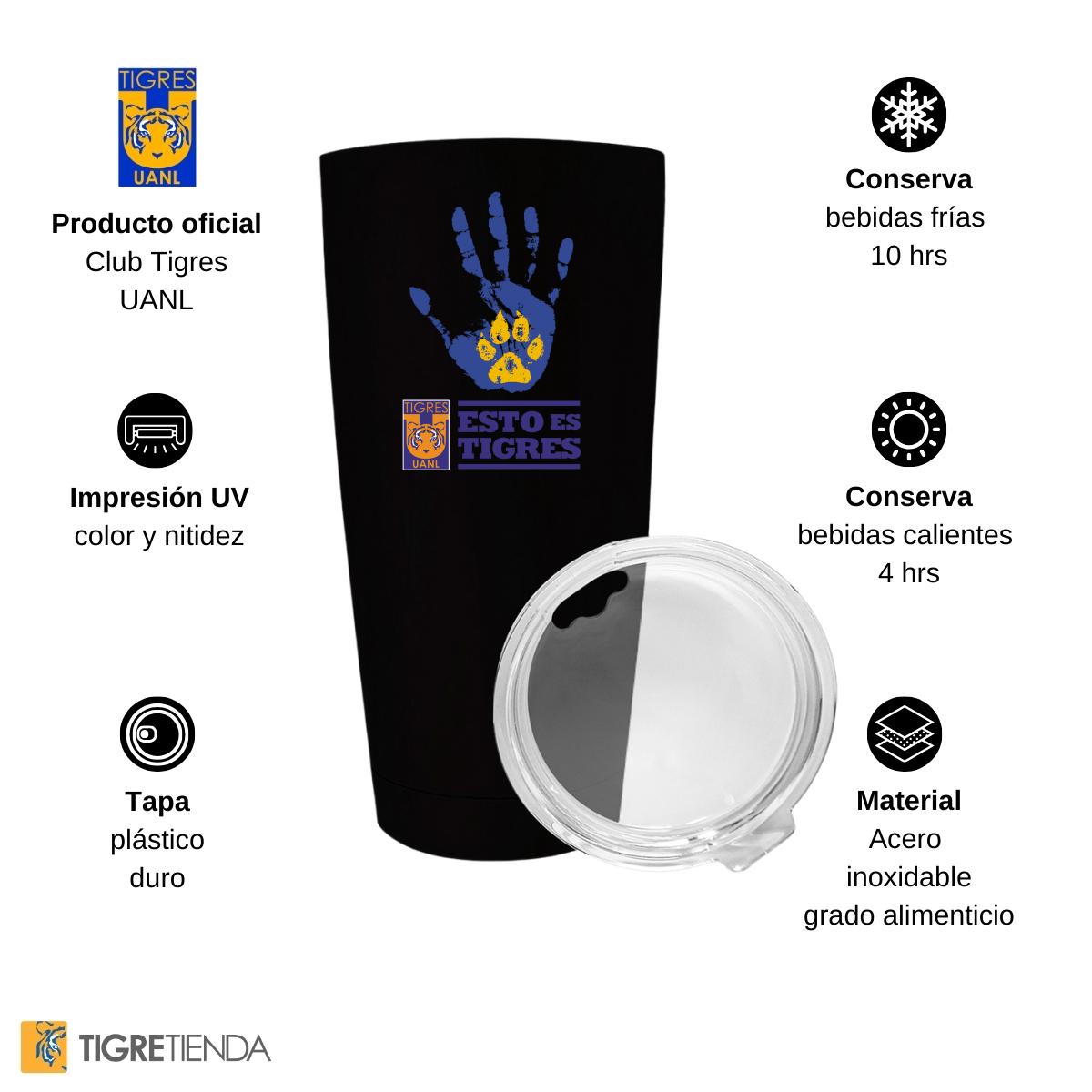 Termo 20 Oz Tigres UANL Huella