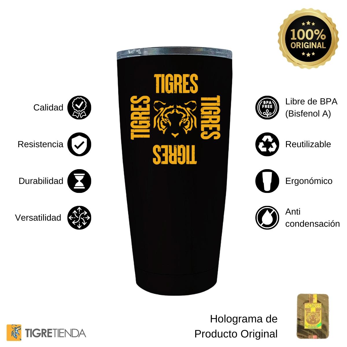 Termo 20 Oz Tigres UANL Cuadro