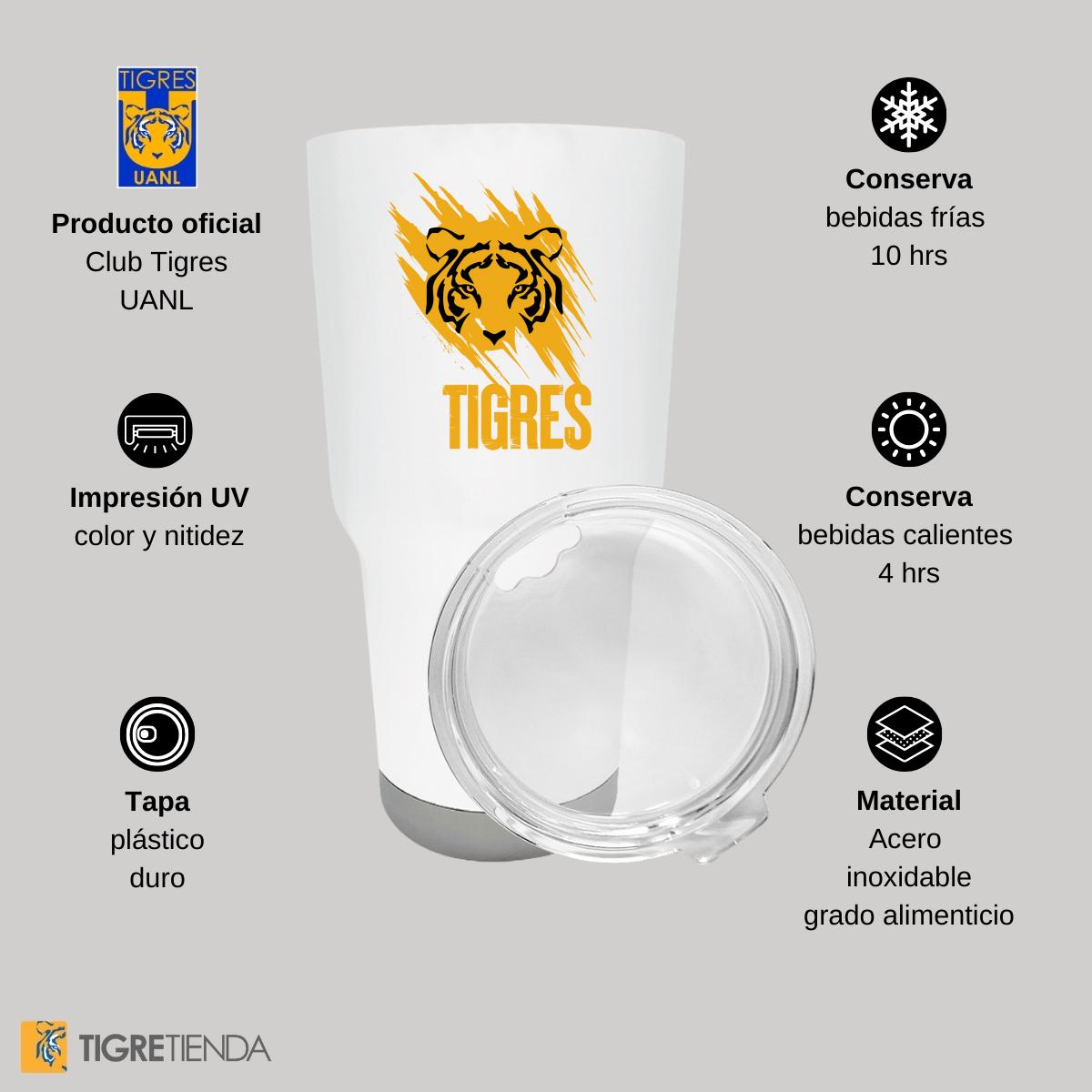 Termo 30 Oz Tigres UANL Rostro