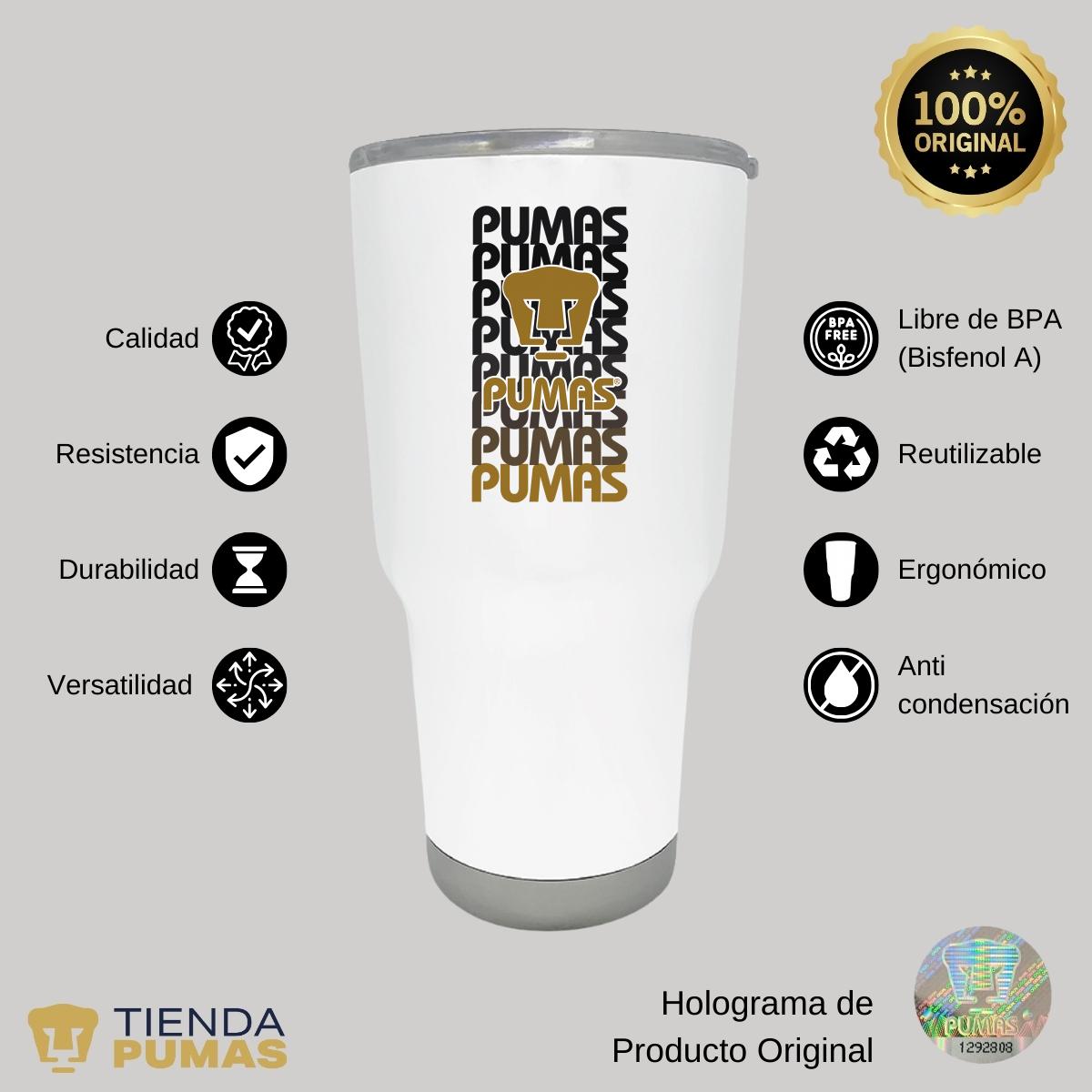 Termo 30 Oz Pumas UNAM Degradado