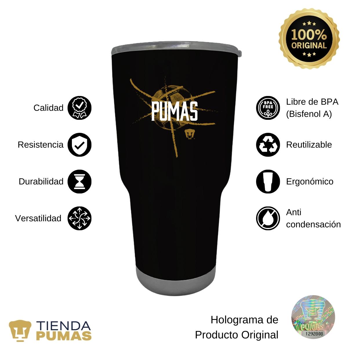 Termo 30 Oz Pumas UNAM Balón