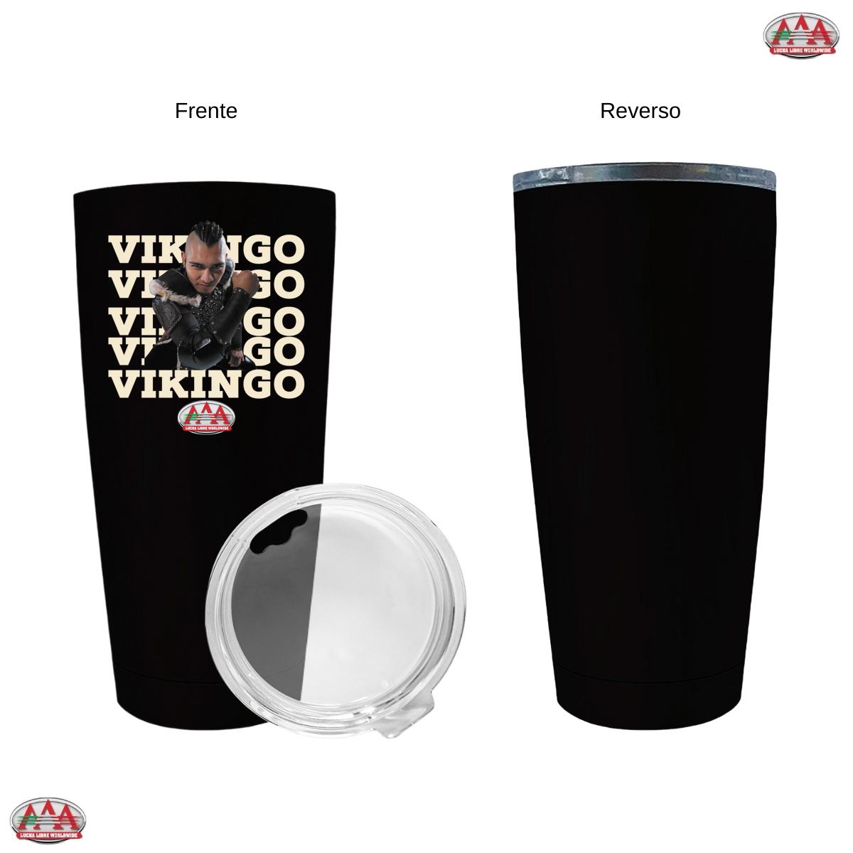 Termo 20 Oz Lucha Libre AAA Hijo del Vikingo