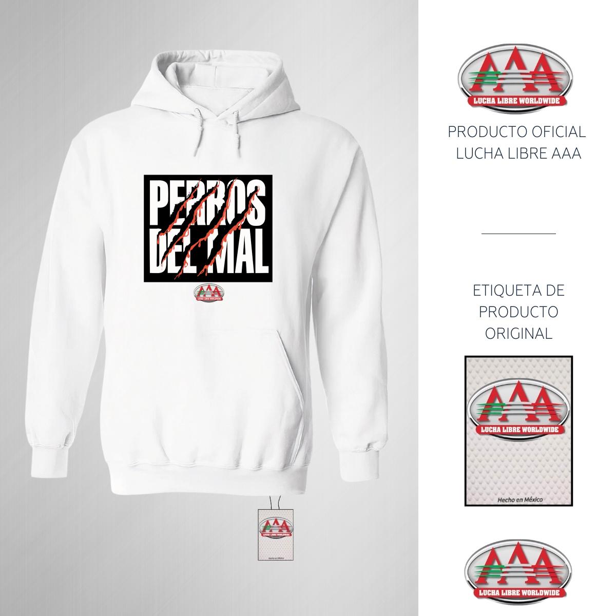 Sudadera Hombre Hoodies  Lucha Libre AAA Perros del mal