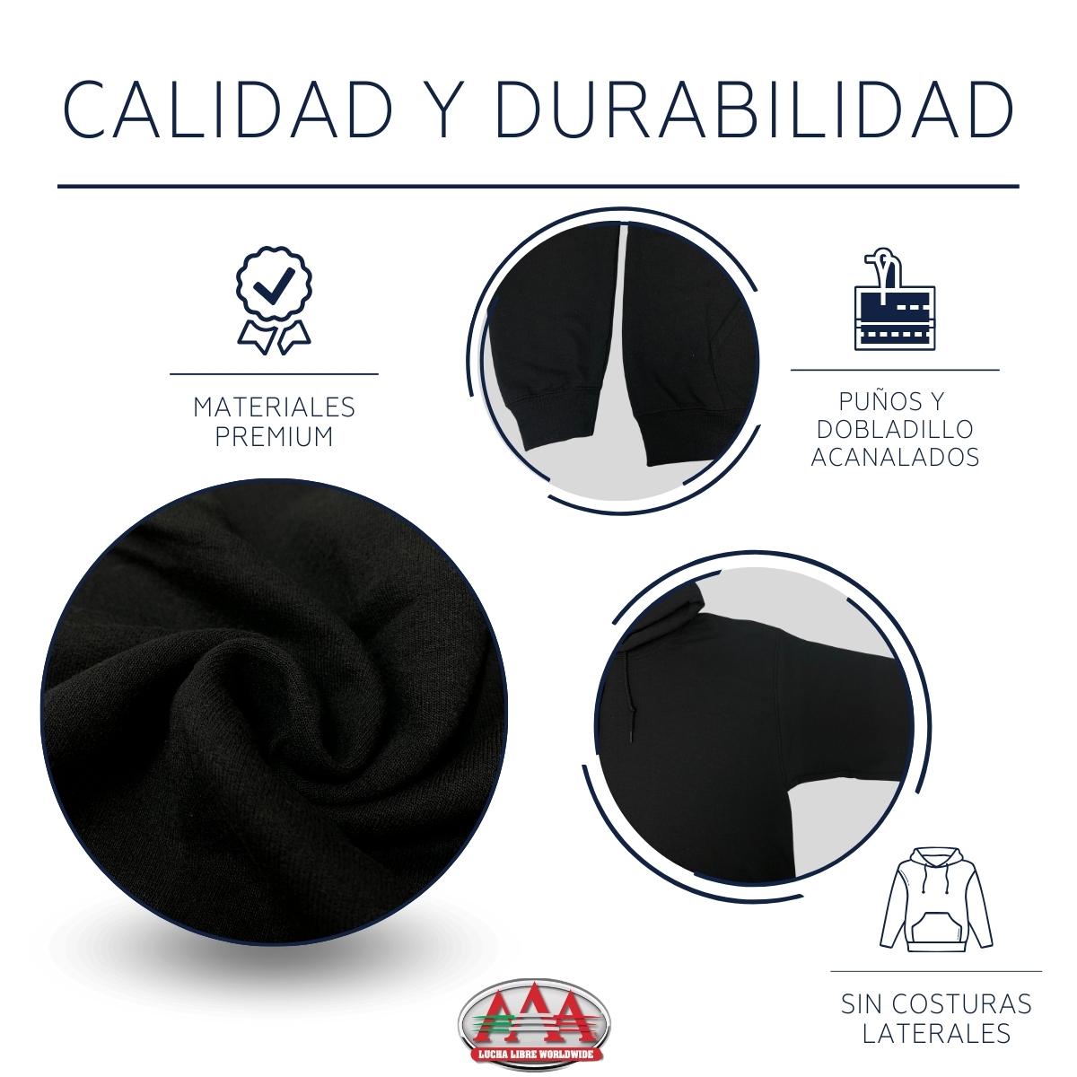 Sudadera Hombre Hoodies  Lucha Libre AAA Perros del mal